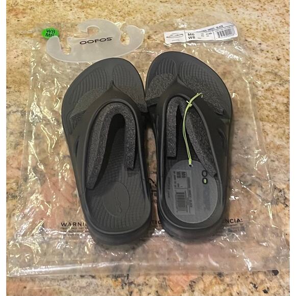NWT/NIB OOFOS Ooriginal Unisex Sandals Size Womens 8/Mens 6 - Picture 2 of 6
